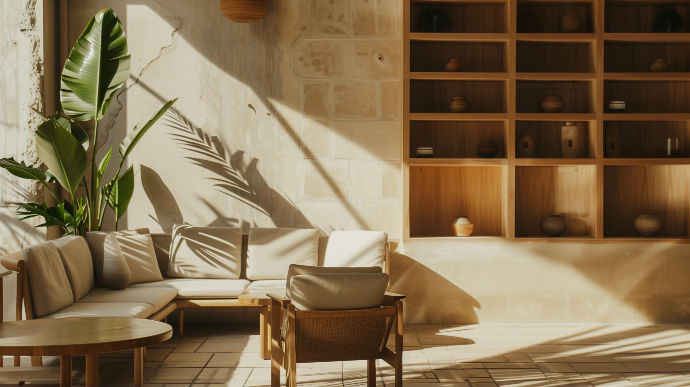 Modern living area